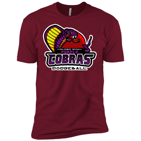 T-Shirts Cardinal / X-Small Purple Cobras Men's Premium T-Shirt