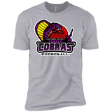 T-Shirts Heather Grey / X-Small Purple Cobras Men's Premium T-Shirt