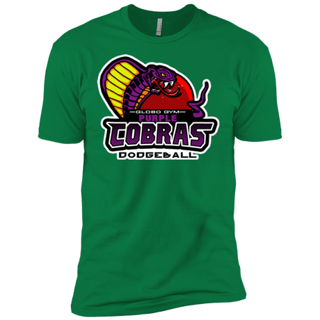 T-Shirts Kelly Green / X-Small Purple Cobras Men's Premium T-Shirt