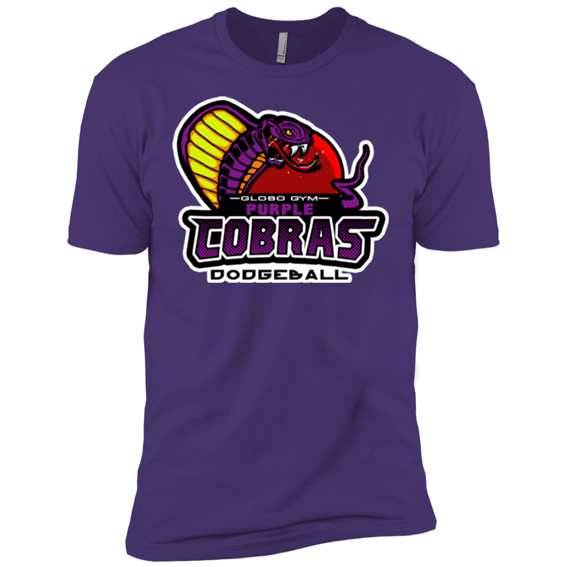 T-Shirts Purple Rush/ / X-Small Purple Cobras Men's Premium T-Shirt