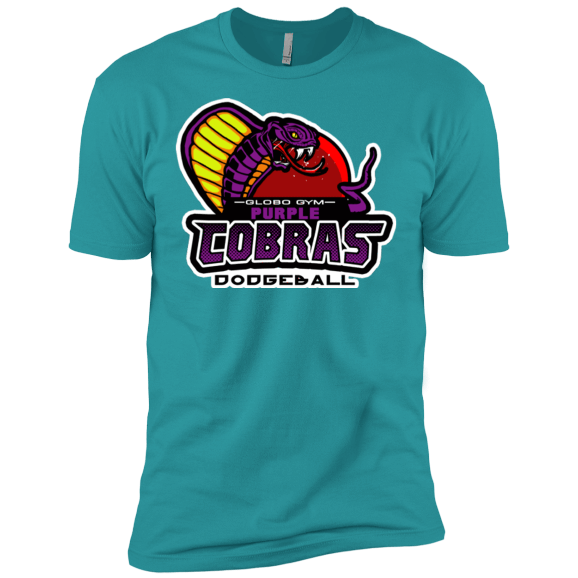 T-Shirts Tahiti Blue / X-Small Purple Cobras Men's Premium T-Shirt