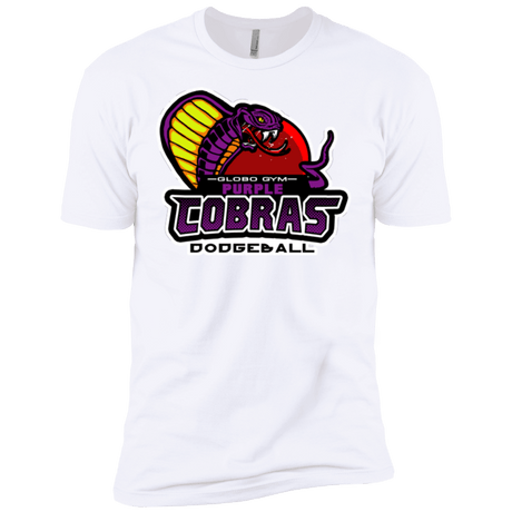 T-Shirts White / X-Small Purple Cobras Men's Premium T-Shirt