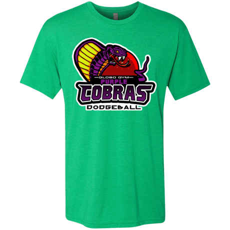 T-Shirts Envy / Small Purple Cobras Men's Triblend T-Shirt