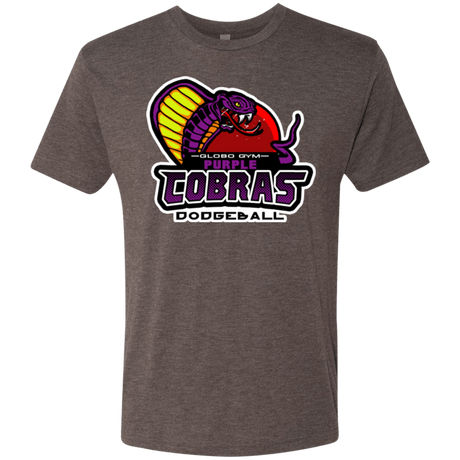 T-Shirts Macchiato / Small Purple Cobras Men's Triblend T-Shirt