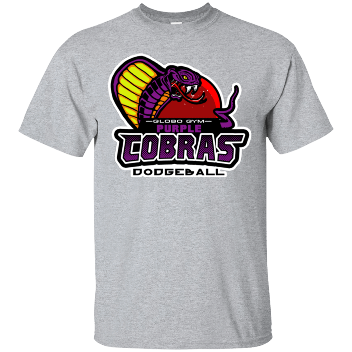 T-Shirts Sport Grey / Small Purple Cobras T-Shirt