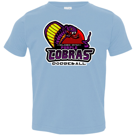 T-Shirts Light Blue / 2T Purple Cobras Toddler Premium T-Shirt