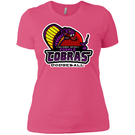 T-Shirts Hot Pink / X-Small Purple Cobras Women's Premium T-Shirt