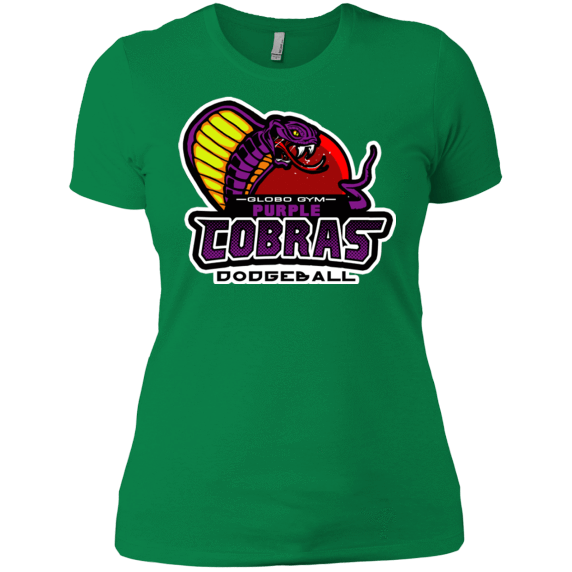 T-Shirts Kelly Green / X-Small Purple Cobras Women's Premium T-Shirt