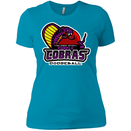 T-Shirts Turquoise / X-Small Purple Cobras Women's Premium T-Shirt