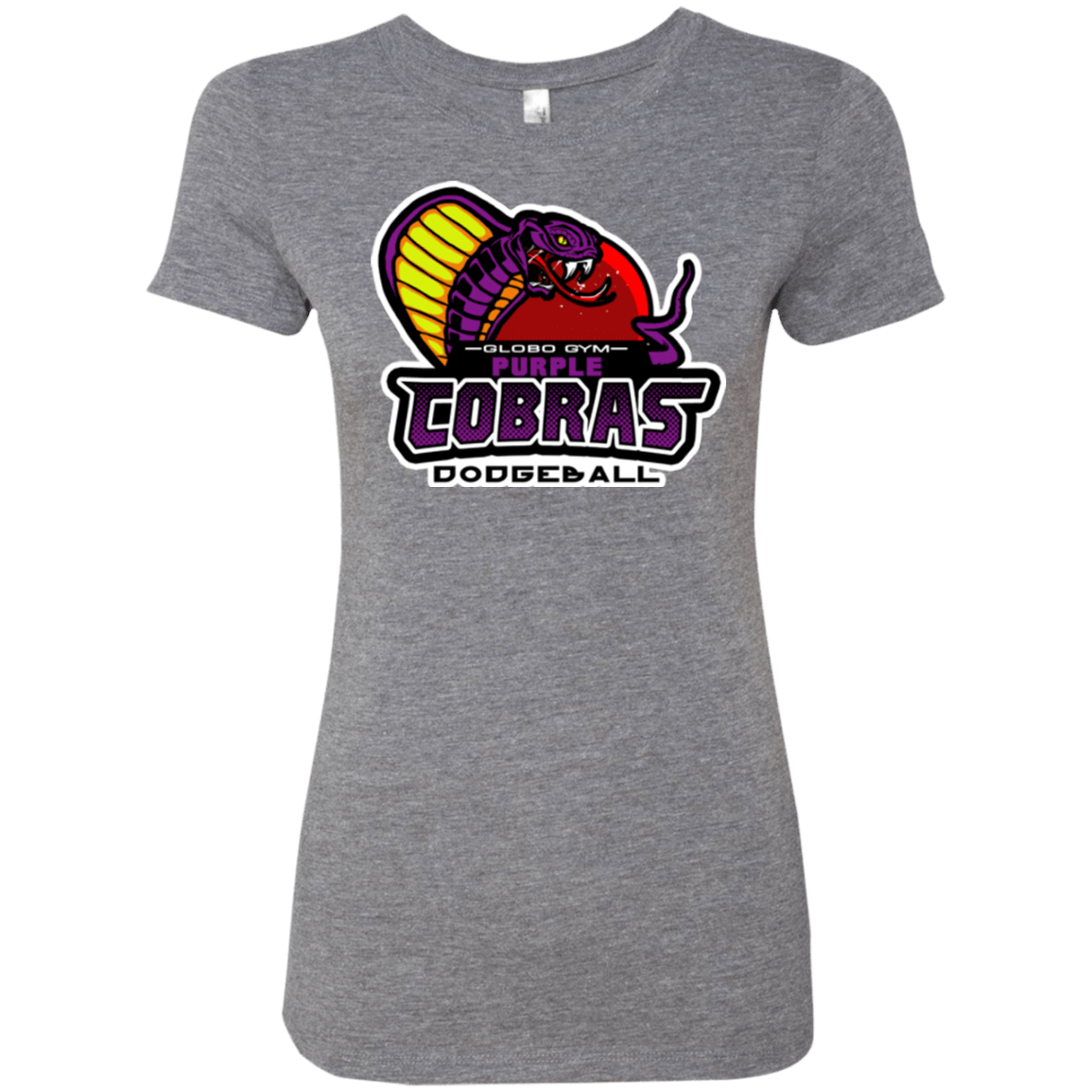 T-Shirts Premium Heather / Small Purple Cobras Women's Triblend T-Shirt