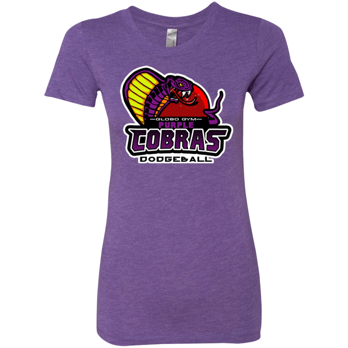 T-Shirts Purple Rush / Small Purple Cobras Women's Triblend T-Shirt