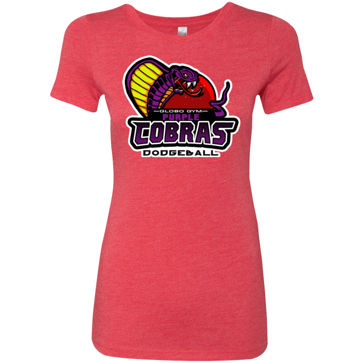 T-Shirts Vintage Red / Small Purple Cobras Women's Triblend T-Shirt