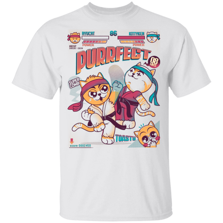 T-Shirts White / YXS Purrfect Youth T-Shirt