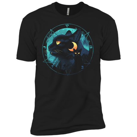 T-Shirts Black / YXS Puss the Evil Cat Boys Premium T-Shirt