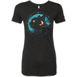 T-Shirts Vintage Black / S Puss the Evil Cat Women's Triblend T-Shirt