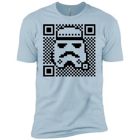 T-Shirts Light Blue / YXS QR trooper Boys Premium T-Shirt