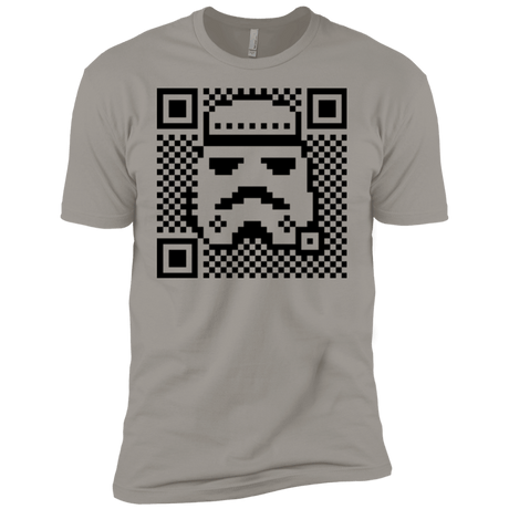 T-Shirts Light Grey / YXS QR trooper Boys Premium T-Shirt