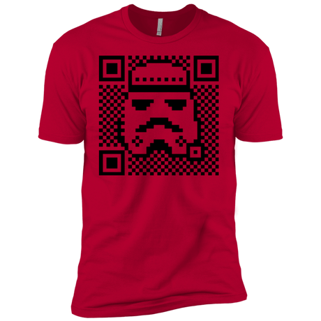 T-Shirts Red / YXS QR trooper Boys Premium T-Shirt