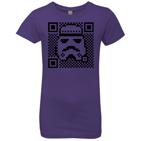 QR trooper Girls Premium T-Shirt