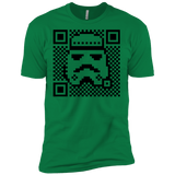 T-Shirts Kelly Green / X-Small QR trooper Men's Premium T-Shirt