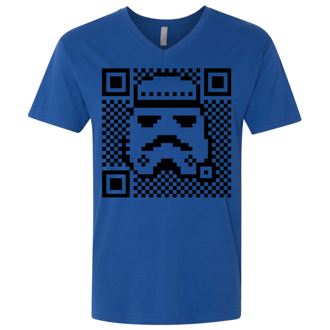 T-Shirts Royal / X-Small QR trooper Men's Premium V-Neck