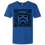 T-Shirts Royal / X-Small QR trooper Men's Premium V-Neck