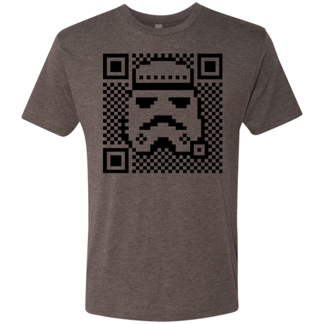 T-Shirts Macchiato / Small QR trooper Men's Triblend T-Shirt