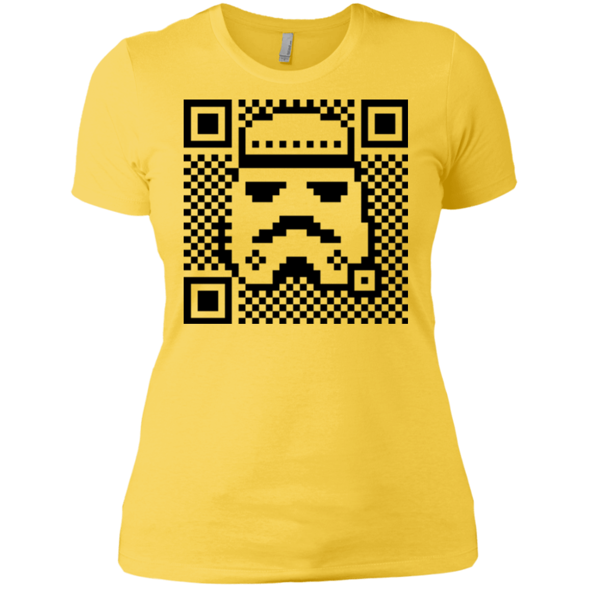 T-Shirts Vibrant Yellow / X-Small QR trooper Women's Premium T-Shirt