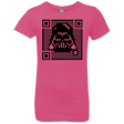 T-Shirts Hot Pink / YXS QR vader Girls Premium T-Shirt