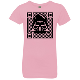 T-Shirts Light Pink / YXS QR vader Girls Premium T-Shirt