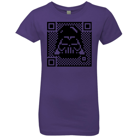 T-Shirts Purple Rush / YXS QR vader Girls Premium T-Shirt