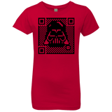 T-Shirts Red / YXS QR vader Girls Premium T-Shirt