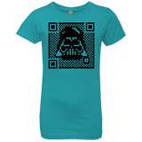 T-Shirts Tahiti Blue / YXS QR vader Girls Premium T-Shirt