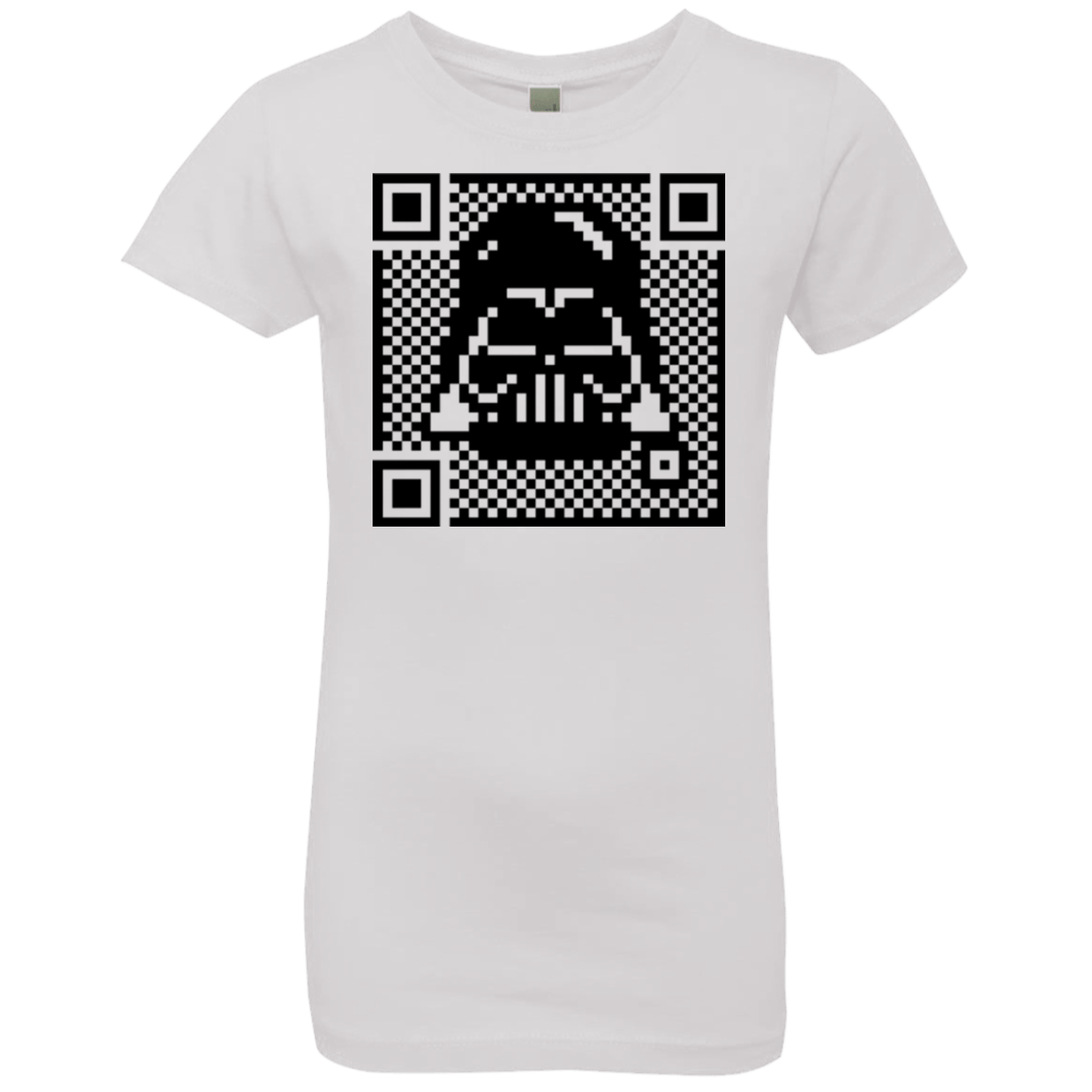 T-Shirts White / YXS QR vader Girls Premium T-Shirt