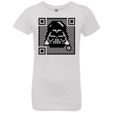 T-Shirts White / YXS QR vader Girls Premium T-Shirt