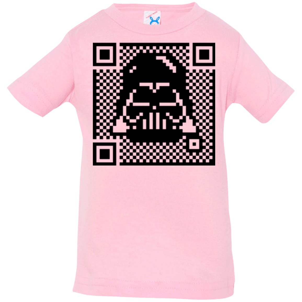 T-Shirts Pink / 6 Months QR vader Infant Premium T-Shirt