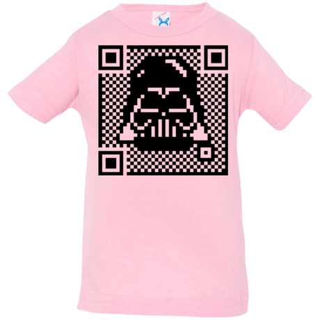 T-Shirts Pink / 6 Months QR vader Infant Premium T-Shirt