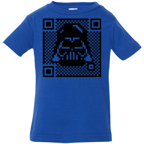 T-Shirts Royal / 6 Months QR vader Infant Premium T-Shirt