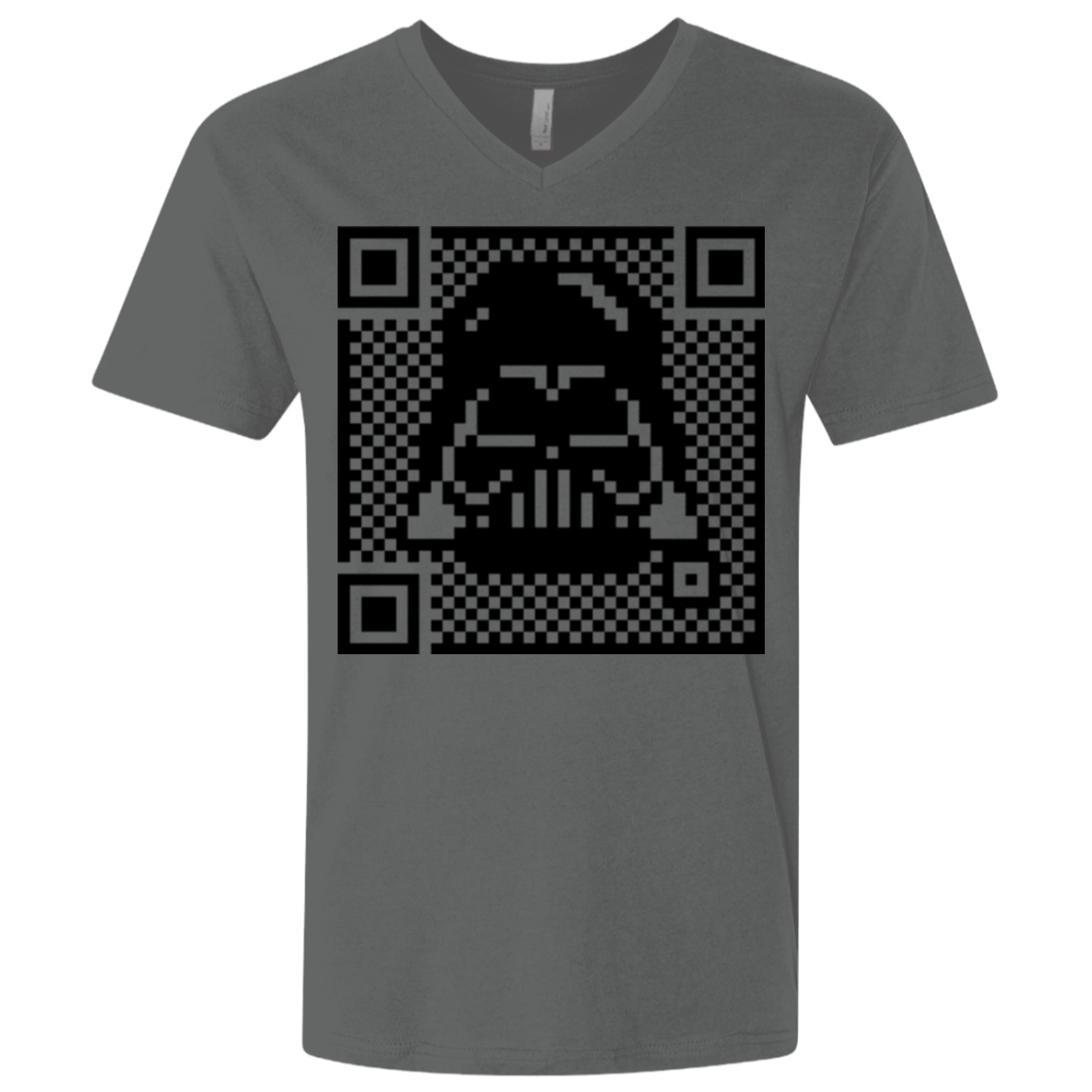 T-Shirts Heavy Metal / X-Small QR vader Men's Premium V-Neck