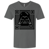 T-Shirts Heavy Metal / X-Small QR vader Men's Premium V-Neck