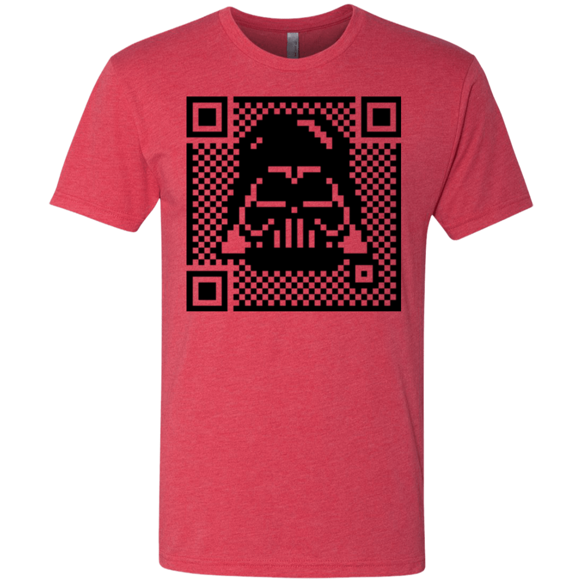 T-Shirts Vintage Red / Small QR vader Men's Triblend T-Shirt