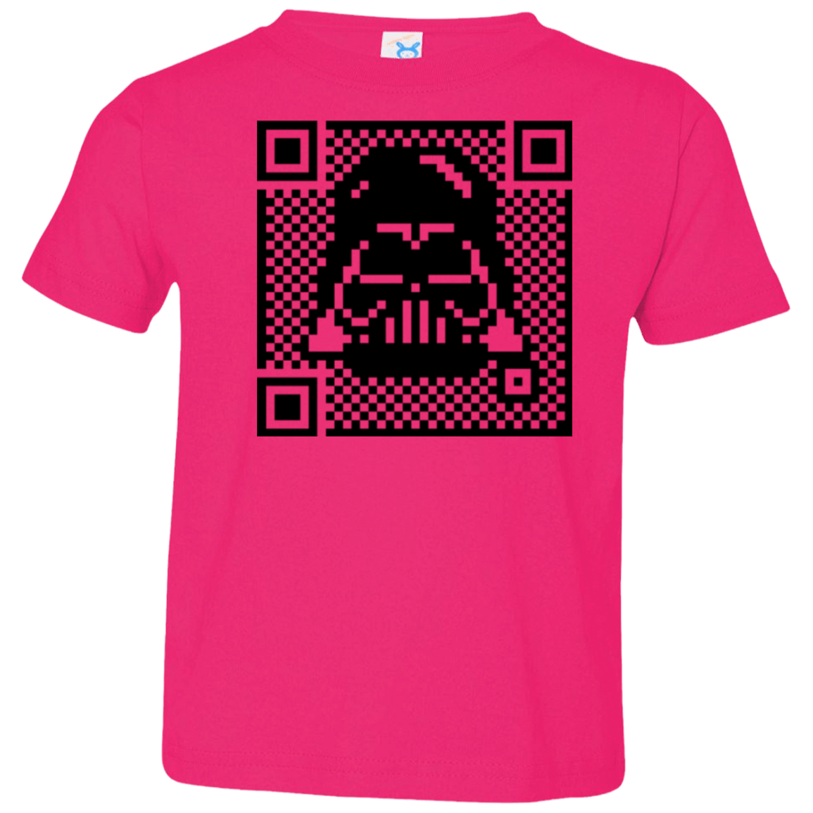 T-Shirts Hot Pink / 2T QR vader Toddler Premium T-Shirt
