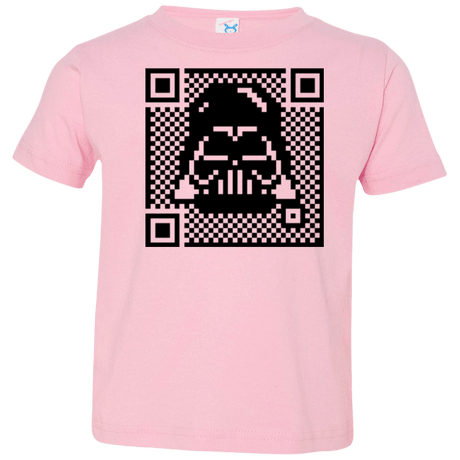 T-Shirts Pink / 2T QR vader Toddler Premium T-Shirt