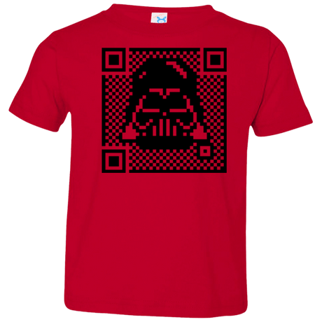 T-Shirts Red / 2T QR vader Toddler Premium T-Shirt