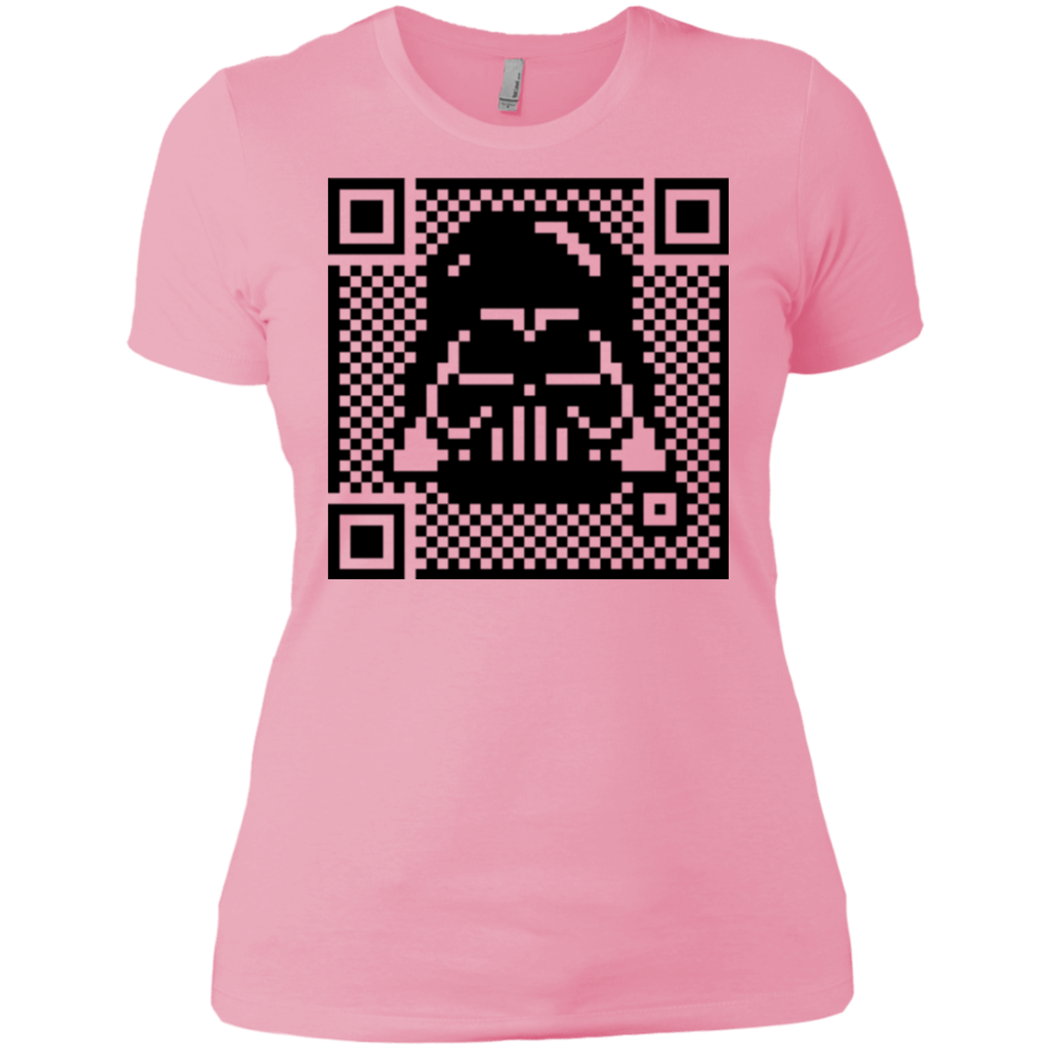 T-Shirts Light Pink / X-Small QR vader Women's Premium T-Shirt