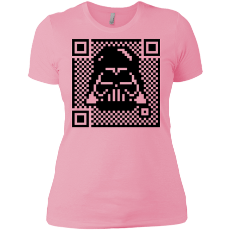 T-Shirts Light Pink / X-Small QR vader Women's Premium T-Shirt
