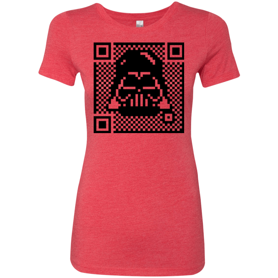 T-Shirts Vintage Red / Small QR vader Women's Triblend T-Shirt