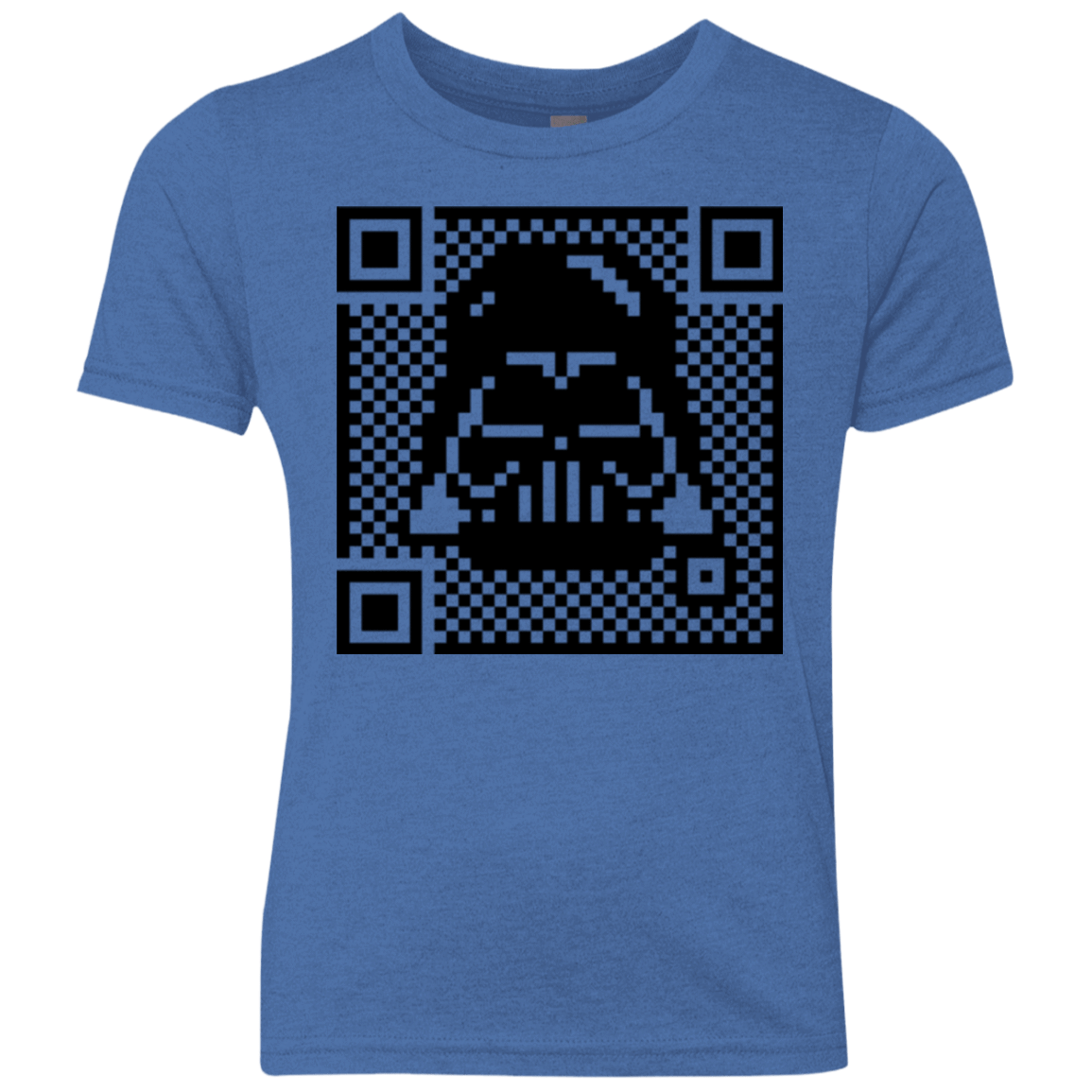 T-Shirts Vintage Royal / YXS QR vader Youth Triblend T-Shirt