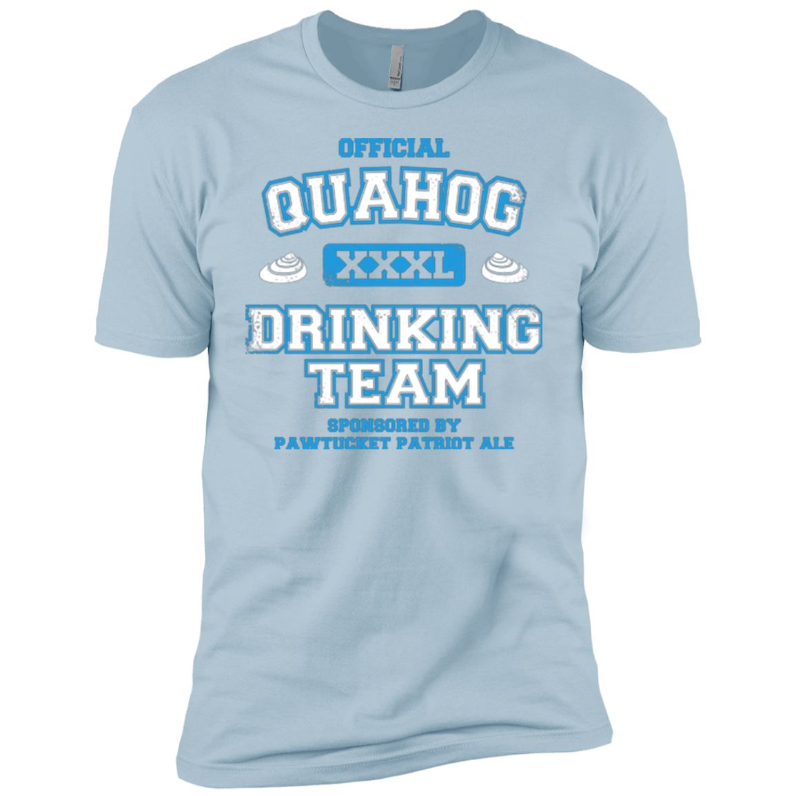 T-Shirts Light Blue / YXS Quahog Drinking Team Boys Premium T-Shirt