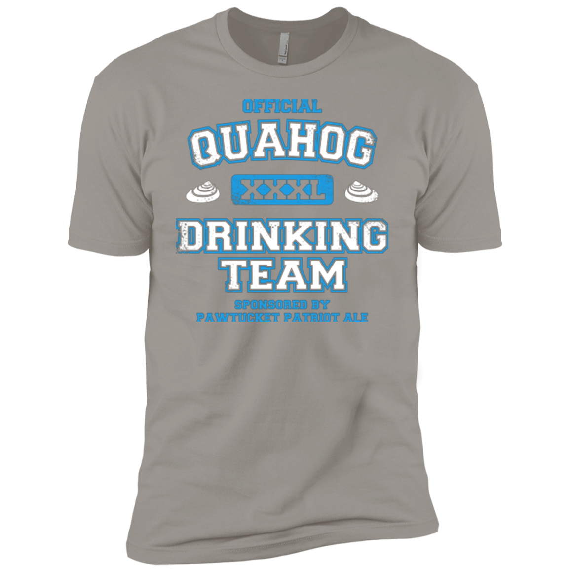 T-Shirts Light Grey / YXS Quahog Drinking Team Boys Premium T-Shirt